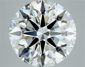 Picture of Natural Diamond 4.01 Carats, Round with Excellent Cut, I Color, VS1 Clarity and Certified by GIA