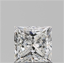 Natural Diamond 1.01 Carats, Princess with  Cut, G Color, VVS2 Clarity and Certified by GIA