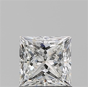 Picture of Natural Diamond 1.01 Carats, Princess with  Cut, G Color, VVS2 Clarity and Certified by GIA