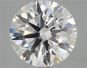 Picture of Lab Grown Diamond 3.62 Carats, Round with Ideal Cut, E Color, VVS1 Clarity and Certified by IGI