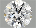 Lab Grown Diamond 1.10 Carats, Round with Ideal Cut, D Color, VS1 Clarity and Certified by IGI