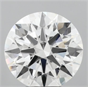 Lab Grown Diamond 5.02 Carats, Round with Ideal Cut, E Color, VVS1 Clarity and Certified by IGI