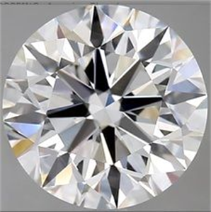 Picture of Natural Diamond 2.50 Carats, Round with Excellent Cut, H Color, VS2 Clarity and Certified by GIA