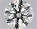 Diamante Natural 0.90 quilates, Redondo , Color J, claridad SI1 y certificado GIA