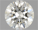 Natural Diamond 1.20 Carats, Round with Excellent Cut, I Color, VS1 Clarity and Certified by IGI