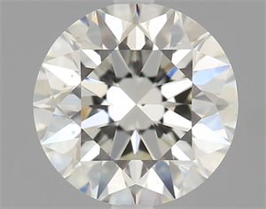 Picture of Natural Diamond 1.20 Carats, Round with Excellent Cut, I Color, VS1 Clarity and Certified by IGI