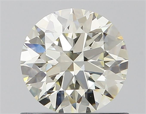 Picture of Natural Diamond 0.73 Carats, Round with Excellent Cut, K Color, VVS1 Clarity and Certified by IGI