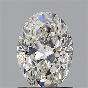 Picture of Natural Diamond 0.80 Carats, Oval with  Cut, H Color, SI1 Clarity and Certified by GIA