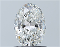 Natural Diamond 0.90 Carats, Oval with  Cut, G Color, VS1 Clarity and Certified by GIA