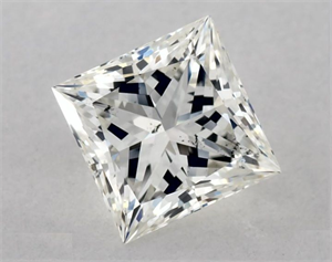 Foto Diamante Natural 1.22 quilates, Princesa , Color I, claridad SI1 y certificado GIA de
