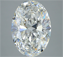 Diamante Natural 5.01 quilates, Ovalado , Color F, claridad VS1 y certificado GIA