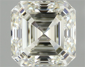 Foto Diamante Natural 1.01 quilates, Asscher , Color I, claridad VVS1 y certificado IGI de