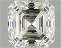 Natural Diamond 1.01 Carats, Asscher with  Cut, I Color, VVS1 Clarity and Certified by IGI