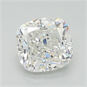 Natural Diamond 1.09 Carats, Cushion with  Cut, D Color, VVS2 Clarity and Certified by GIA