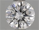 Natural Diamond 0.66 Carats, Round with Excellent Cut, I Color, SI1 Clarity and Certified by GIA