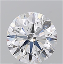 Diamante Natural 1.70 quilates, Redondo , Color D, claridad SI2 y certificado GIA