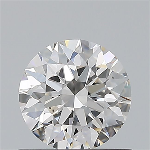 Picture of Natural Diamond 0.70 Carats, Round with Excellent Cut, G Color, SI1 Clarity and Certified by GIA