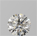 Diamante Natural 0.70 quilates, Redondo , Color I, claridad VS2 y certificado GIA
