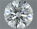 Diamante Natural 2.02 quilates, Redondo , Color H, claridad SI1 y certificado IGI