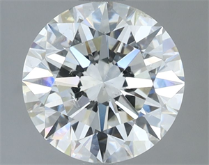 Foto Diamante Natural 2.01 quilates, Redondo , Color J, claridad SI2 y certificado GIA de