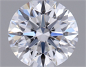 Del inventario de diamantes de laboratorio, 1.07 quilates, Redondo , Color D, claridad VVS2 y certificado IGI