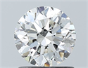 Diamante Natural 1.00 quilates, Redondo , Color G, claridad SI2 y certificado GIA