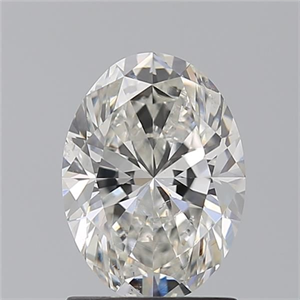 Picture of Natural Diamond 1.50 Carats, Oval with  Cut, G Color, SI2 Clarity and Certified by GIA