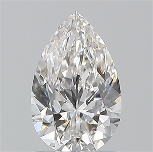Picture of Natural Diamond 0.92 Carats, Pear with  Cut, G Color, VVS2 Clarity and Certified by GIA