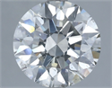 Natural Diamond 5.02 Carats, Round with Excellent Cut, I Color, SI2 Clarity and Certified by IGI