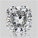 Natural Diamond 0.81 Carats, Cushion with  Cut, F Color, VVS2 Clarity and Certified by GIA