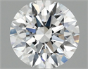 Lab Grown Diamond 1.03 Carats, Round with Excellent Cut, E Color, VS1 Clarity and Certified by IGI