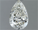 Natural Diamond 0.60 Carats, Pear with  Cut, I Color, VS1 Clarity and Certified by IGI