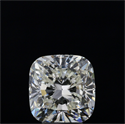 Natural Diamond 4.24 Carats, Cushion with  Cut, J Color, SI1 Clarity and Certified by GIA