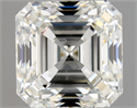 Natural Diamond 1.70 Carats, Asscher with  Cut, J Color, VS2 Clarity and Certified by GIA