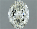 Diamante Natural 1.01 quilates, Ovalado , Color I, claridad VVS1 y certificado IGI