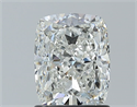 Natural Diamond 1.50 Carats, Cushion with  Cut, H Color, VS1 Clarity and Certified by GIA