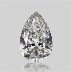 Picture of Natural Diamond 0.90 Carats, Pear with  Cut, I Color, SI1 Clarity and Certified by GIA