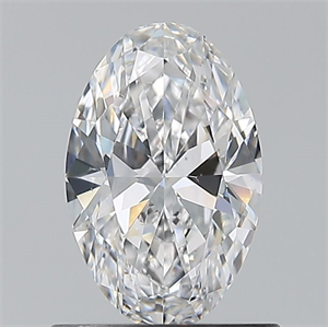 Picture of Natural Diamond 0.70 Carats, Oval with  Cut, E Color, VS2 Clarity and Certified by GIA