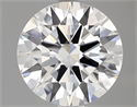 Del inventario de diamantes de laboratorio, 1.53 quilates, Redondo , Color E, claridad VVS2 y certificado IGI