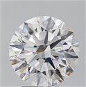 Natural Diamond 3.02 Carats, Round with Excellent Cut, F Color, SI1 Clarity and Certified by GIA