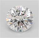 Lab Grown Diamond 4.01 Carats, Round with Ideal Cut, D Color, VS1 Clarity and Certified by IGI