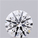Del inventario de diamantes de laboratorio, 2.10 quilates, Redondo , Color D, claridad IF y certificado IGI