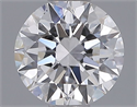 Del inventario de diamantes de laboratorio, 0.70 quilates, Redondo , Color D, claridad VS2 y certificado IGI