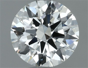 Picture of Natural Diamond 0.50 Carats, Round with Excellent Cut, I Color, VVS1 Clarity and Certified by IGI