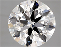Diamante Natural 2.90 quilates, Redondo , Color F, claridad VVS2 y certificado GIA