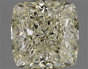 Foto Diamante Natural 1.18 quilates, Del cojín , Color N, claridad VVS1 y certificado GIA de