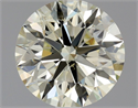 Diamante Natural 1.00 quilates, Redondo , Color N, claridad SI2 y certificado GIA