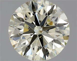 Foto Diamante Natural 1.00 quilates, Redondo , Color N, claridad SI2 y certificado GIA de