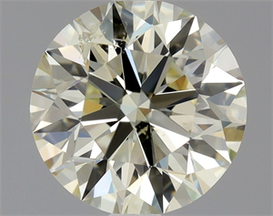 Picture of Natural Diamond 1.00 Carats, Round with Excellent Cut, N Color, SI2 Clarity and Certified by GIA
