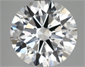 Del inventario de diamantes de laboratorio, 2.59 quilates, Redondo , Color E, claridad VS1 y certificado GIA